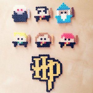 Harry potter perler bead